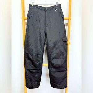 SLALOM Black ski/snowboarding pants size XL-Youth or Women’s S.